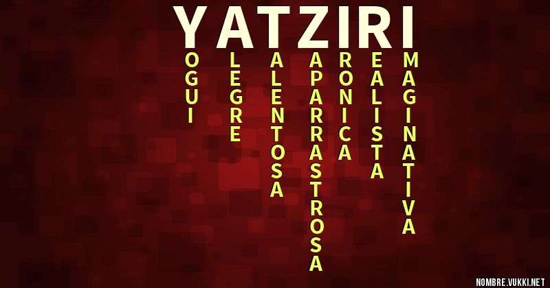 Acróstico yatziri