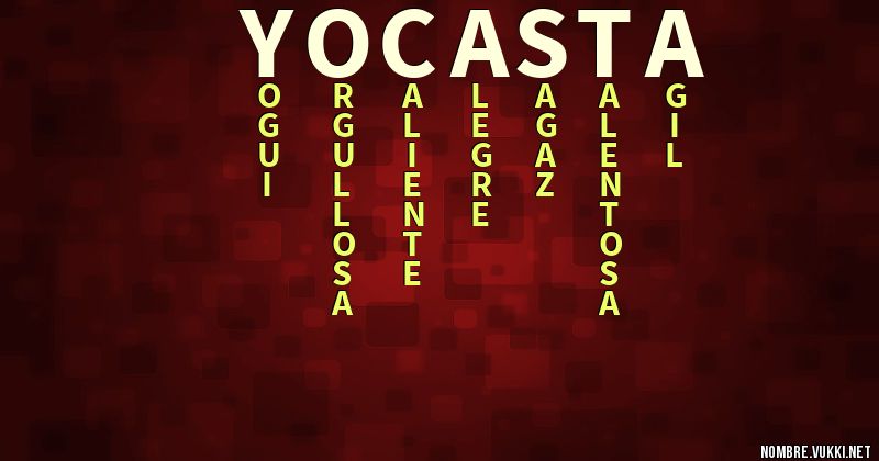 Acróstico yocasta