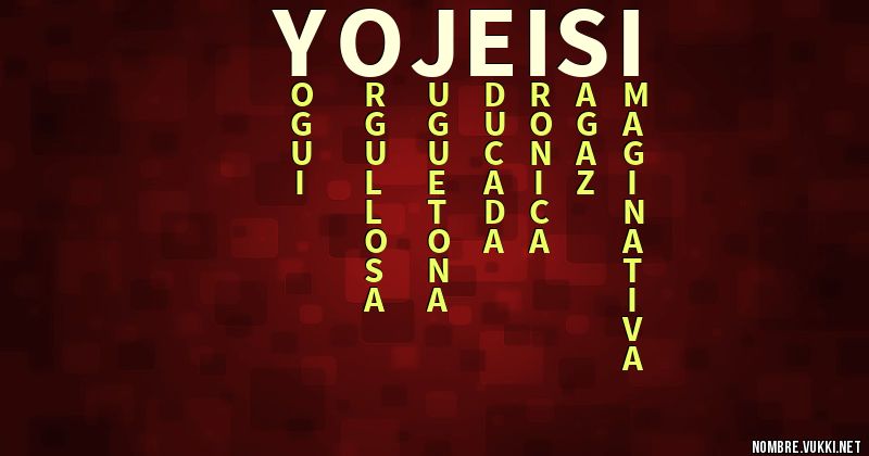 Acróstico yojeisi