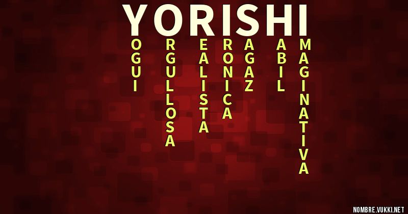 Acróstico yorishi