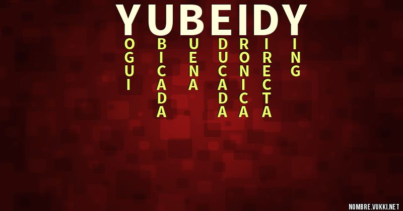 Acróstico yubeidy