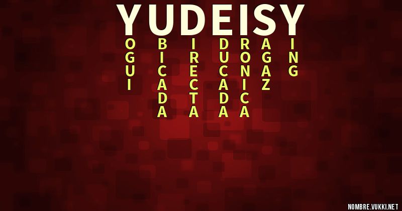 Acróstico yudeisy