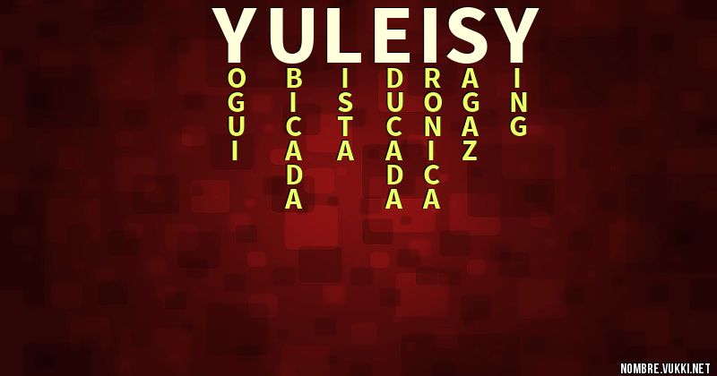 Acróstico yuleisy