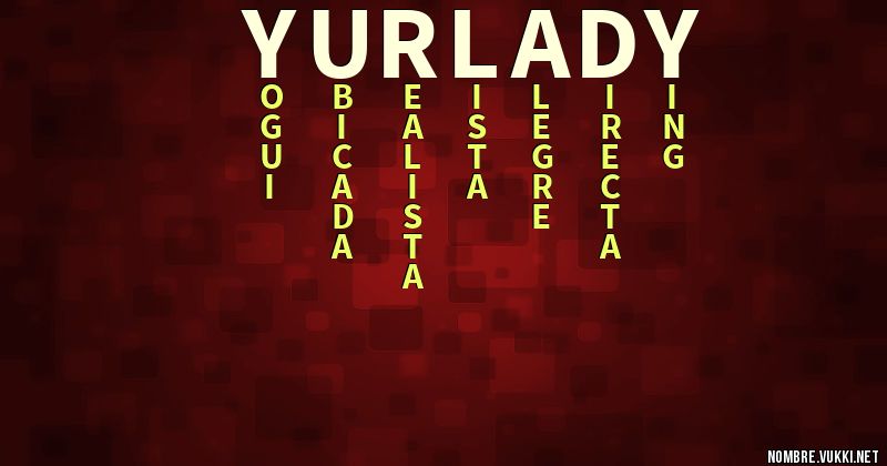 Acróstico yurlady