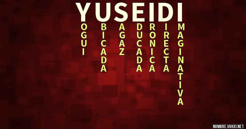 Acróstico yuseidi