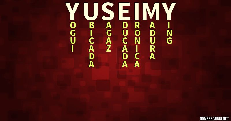 Acróstico yuseimy