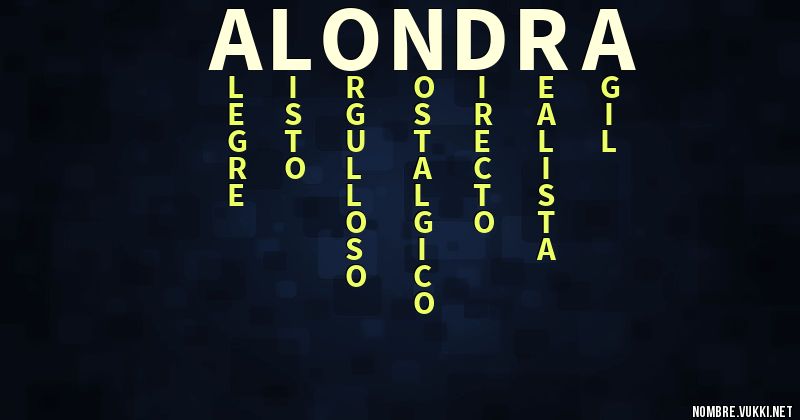 Acróstico alondra