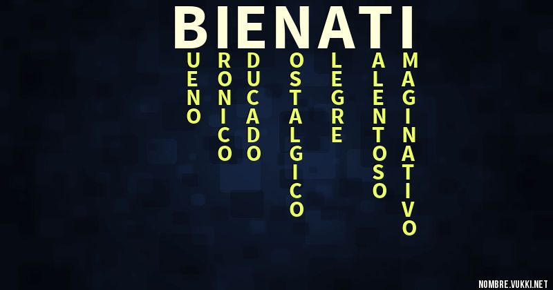 Acróstico bienati