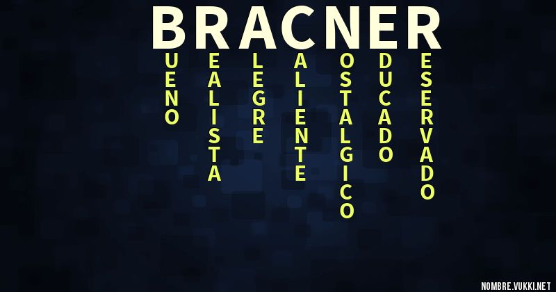 Acróstico bracner