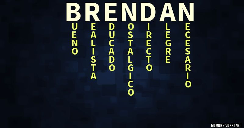 Acróstico brendan