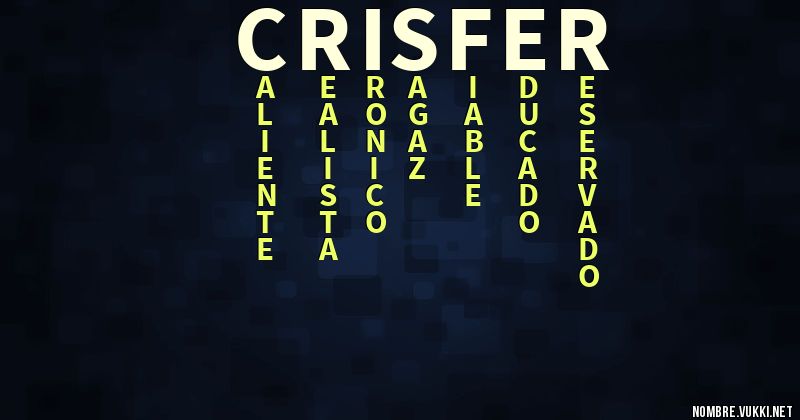 Qué significa crisfer