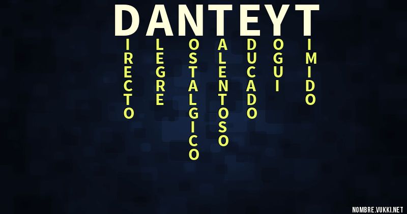 Acróstico danteyt