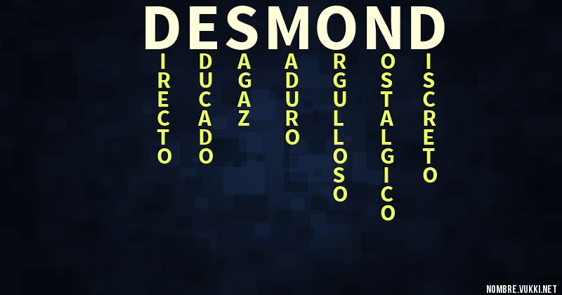 Acróstico desmond