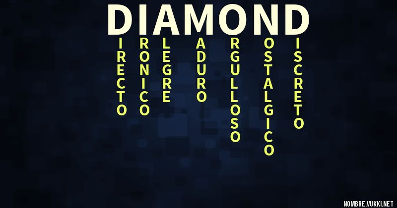 Acróstico diamond