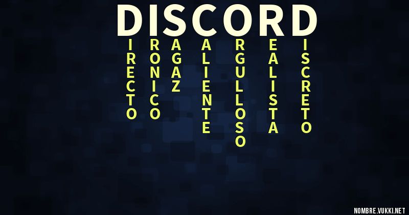 Acróstico discord