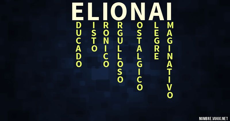 Acróstico elionai