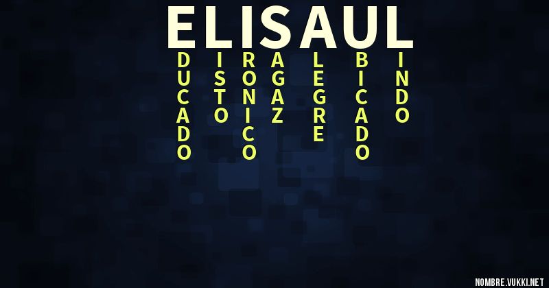 Acróstico elisaul