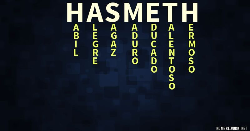 Acróstico hasmeth