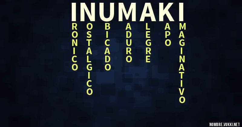 Acróstico inumaki