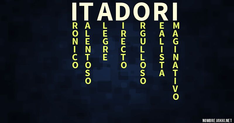 Acróstico itadori