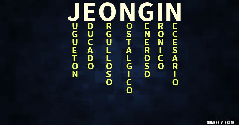 Acróstico jeongin