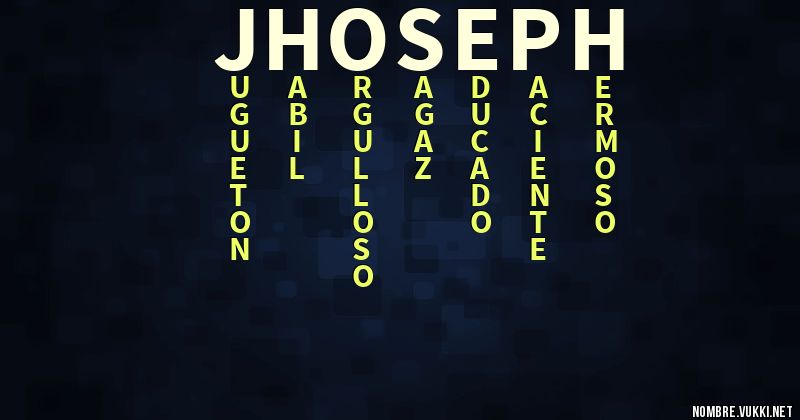 Acróstico jhoseph