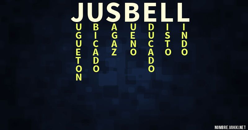 Acróstico jusbell