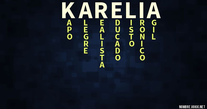 Acróstico karelia