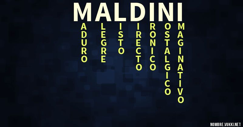 Acróstico maldini