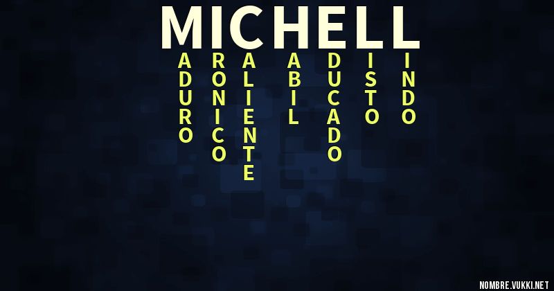 Acróstico michell
