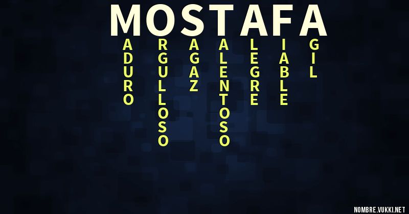 Acróstico mostafa