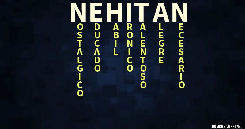 Acróstico nehitan