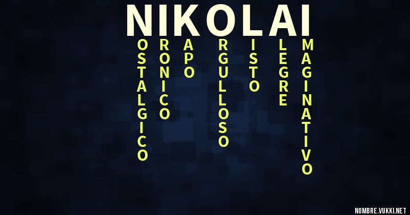 Acróstico nikolai