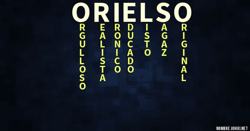 Acróstico orielso