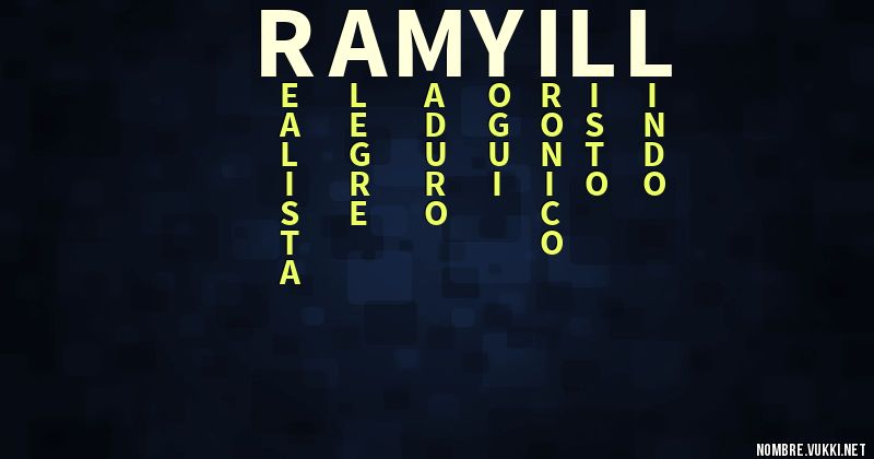 Acróstico ramyill