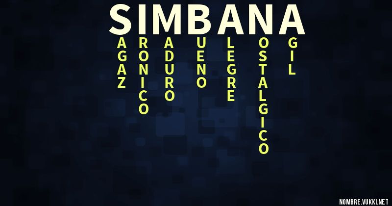 Acróstico simbaña