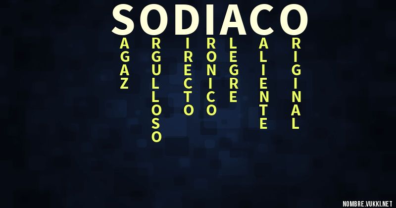 Acróstico sodiaco