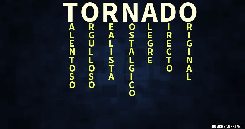 Acróstico tornado