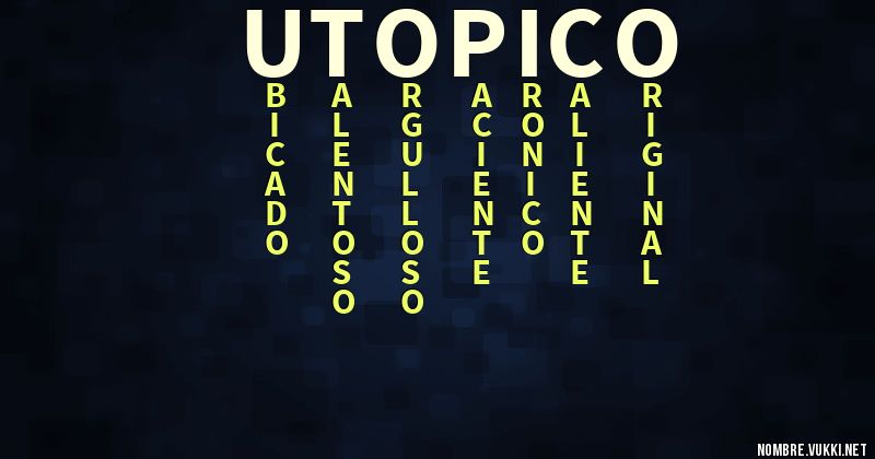 Acróstico utopico