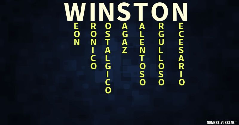 Acróstico winston