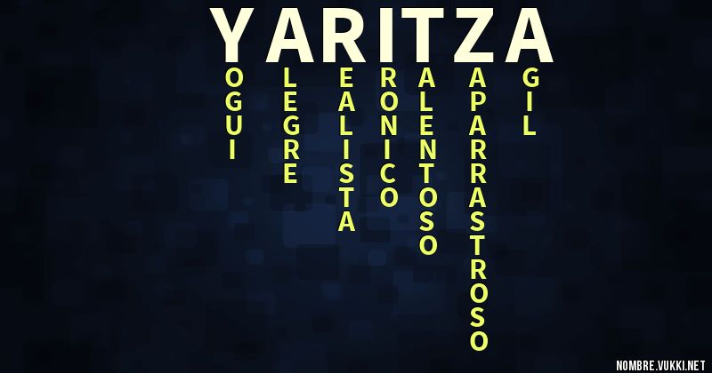 Acróstico yaritza