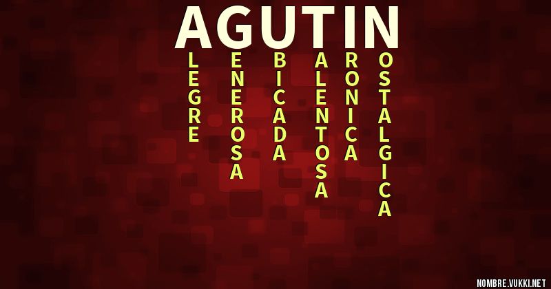 Acróstico agutin