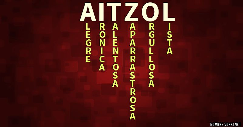 Acróstico aitzol