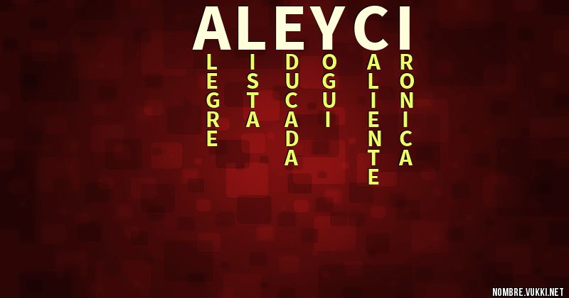 Acróstico aleyci
