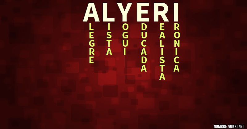 Acróstico alyeri