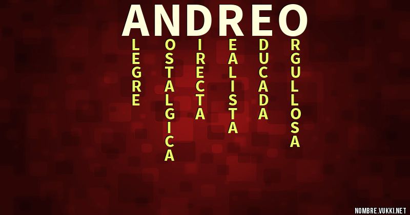 Acróstico andreo