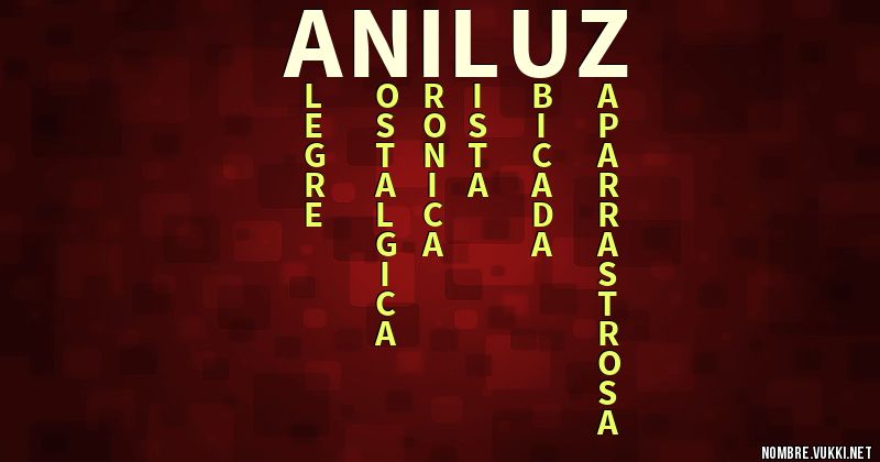 Acróstico aniluz