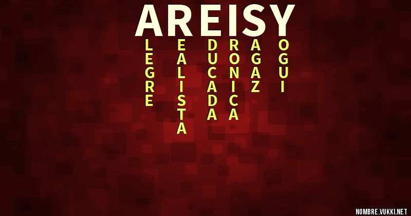 Acróstico areisy