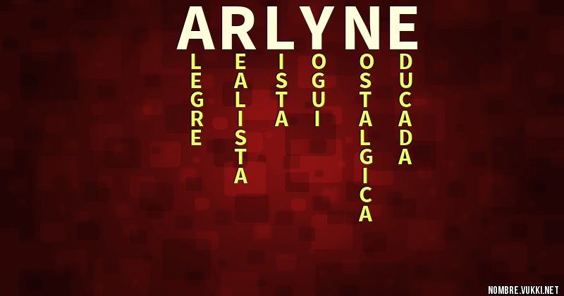 Acróstico arlyne