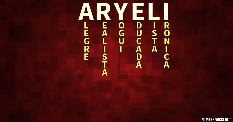 Acróstico aryeli